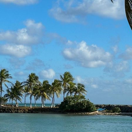 Charmant Studio Vue Mer Sans Coupure D'Eau Le Gosier  Luaran gambar